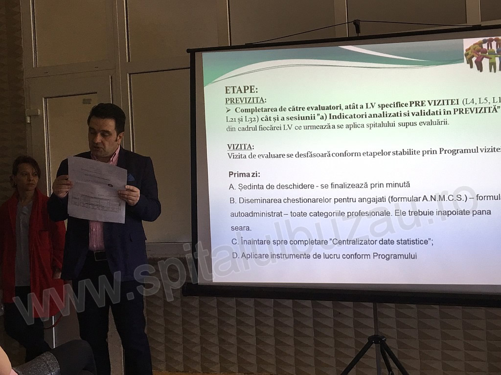 Ultimele pregătiri pentru vizita de evaluare în vederea acreditării